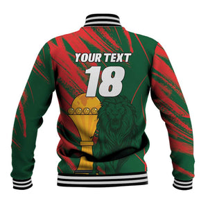 Custom Senegal Champions Football Baseball Jacket Lions of Teranga Rise Again