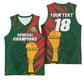 Custom Senegal Champions Football Basketball Jersey Lions of Teranga Rise Again