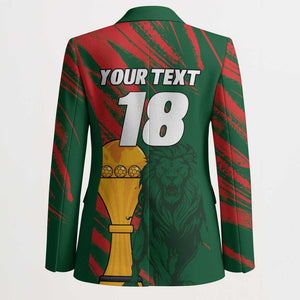 Custom Senegal Champions Football Blazer Lions of Teranga Rise Again