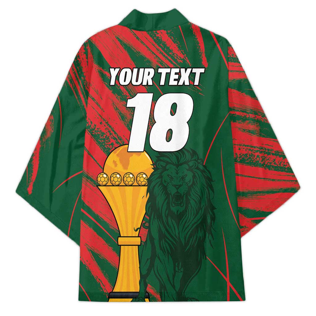 Custom Senegal Champions Football Kimono Lions of Teranga Rise Again