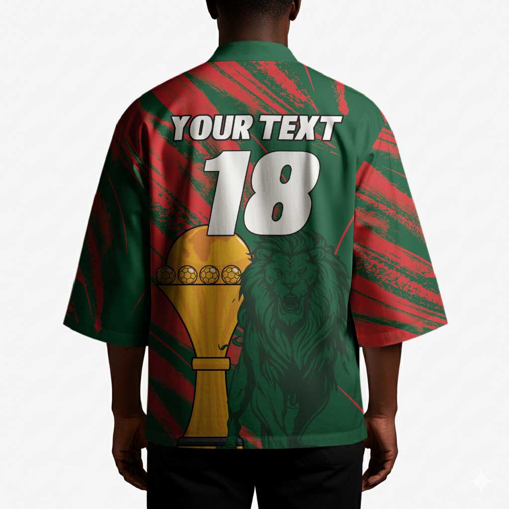 Custom Senegal Champions Football Kimono Lions of Teranga Rise Again
