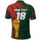 Custom Senegal Champions Football Polo Shirt Lions of Teranga Rise Again