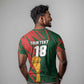 Custom Senegal Champions Football T shirt Lions of Teranga Rise Again