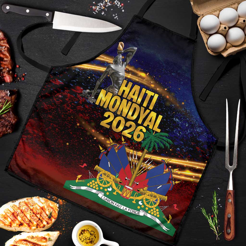 Haiti Mondyal 2026 Apron Proud to Be Haitian
