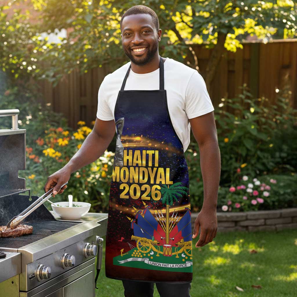 Haiti Mondyal 2026 Apron Proud to Be Haitian