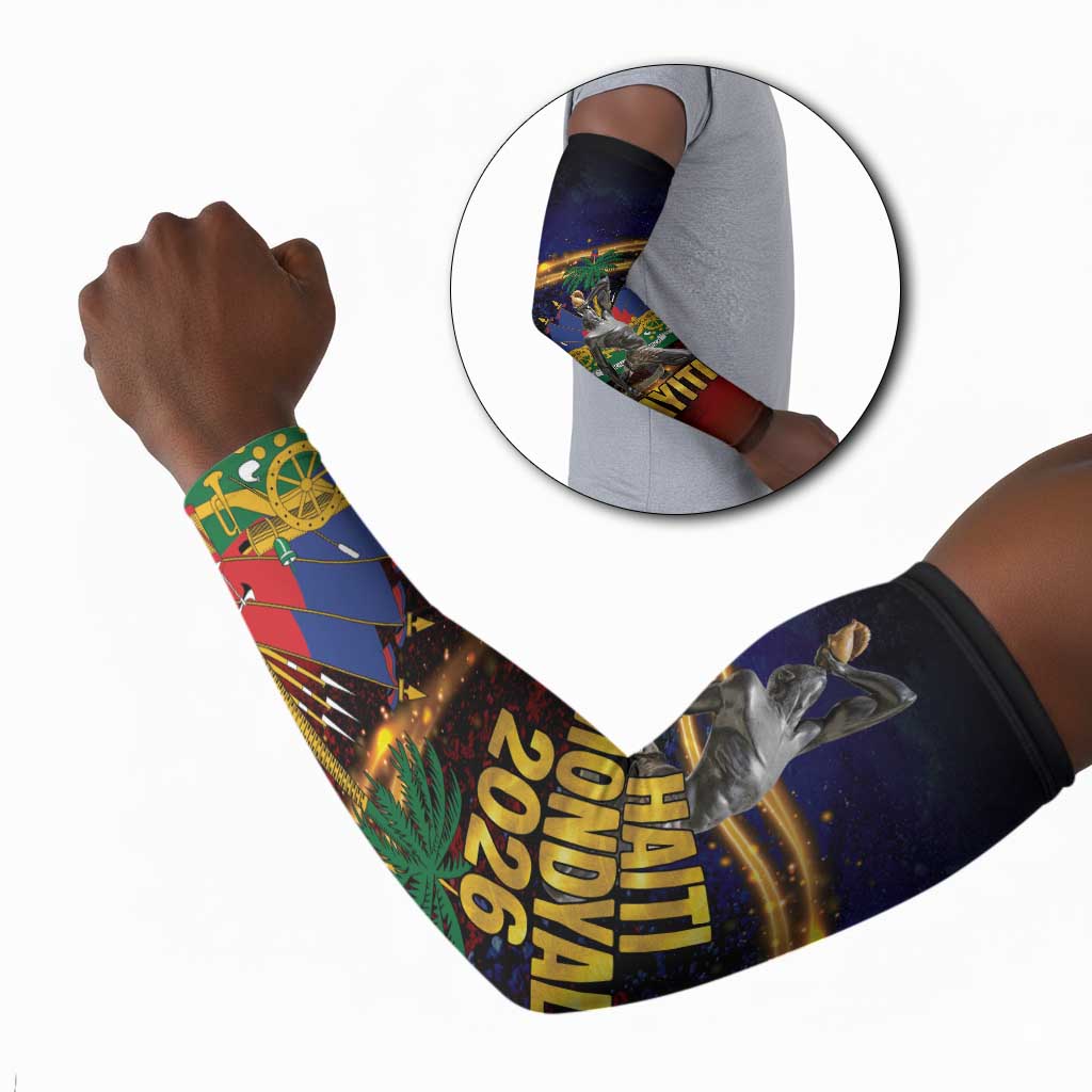 Haiti Mondyal 2026 Arm Sleeves Proud to Be Haitian