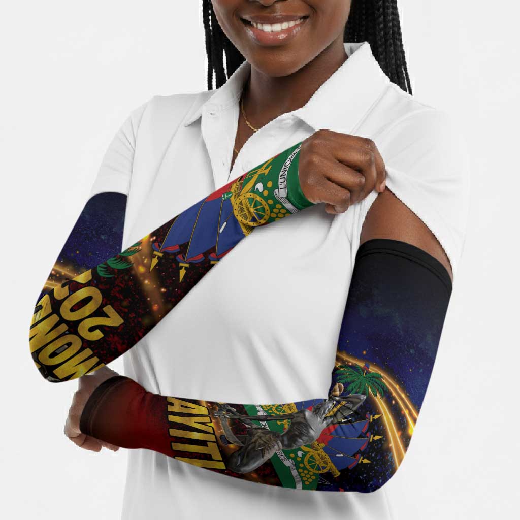 Haiti Mondyal 2026 Arm Sleeves Proud to Be Haitian