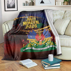 Haiti Mondyal 2026 Blanket Proud to Be Haitian