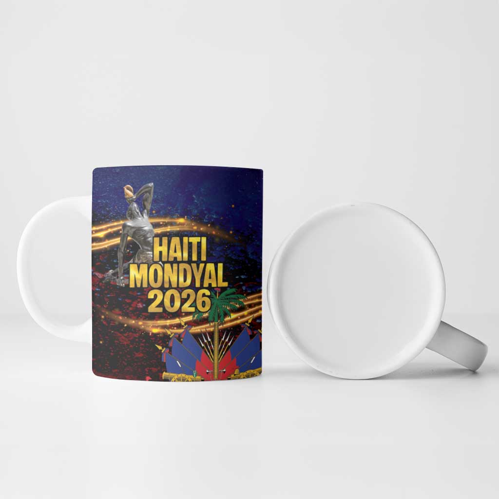 Haiti Mondyal 2026 Ceramic Mug Proud to Be Haitian