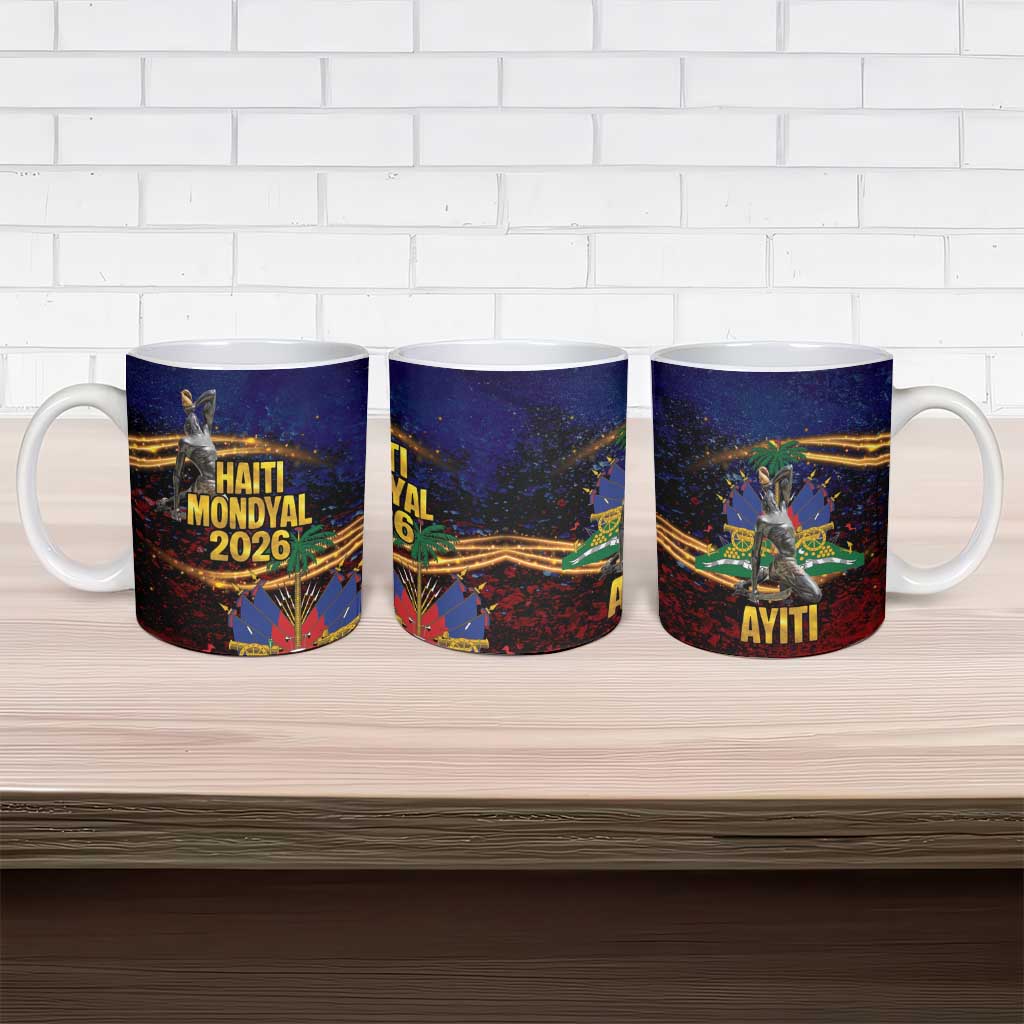 Haiti Mondyal 2026 Ceramic Mug Proud to Be Haitian