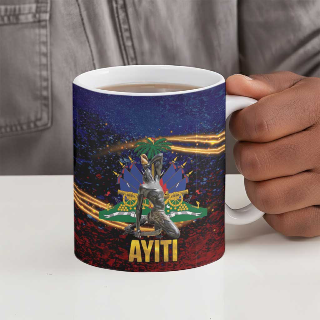 Haiti Mondyal 2026 Ceramic Mug Proud to Be Haitian