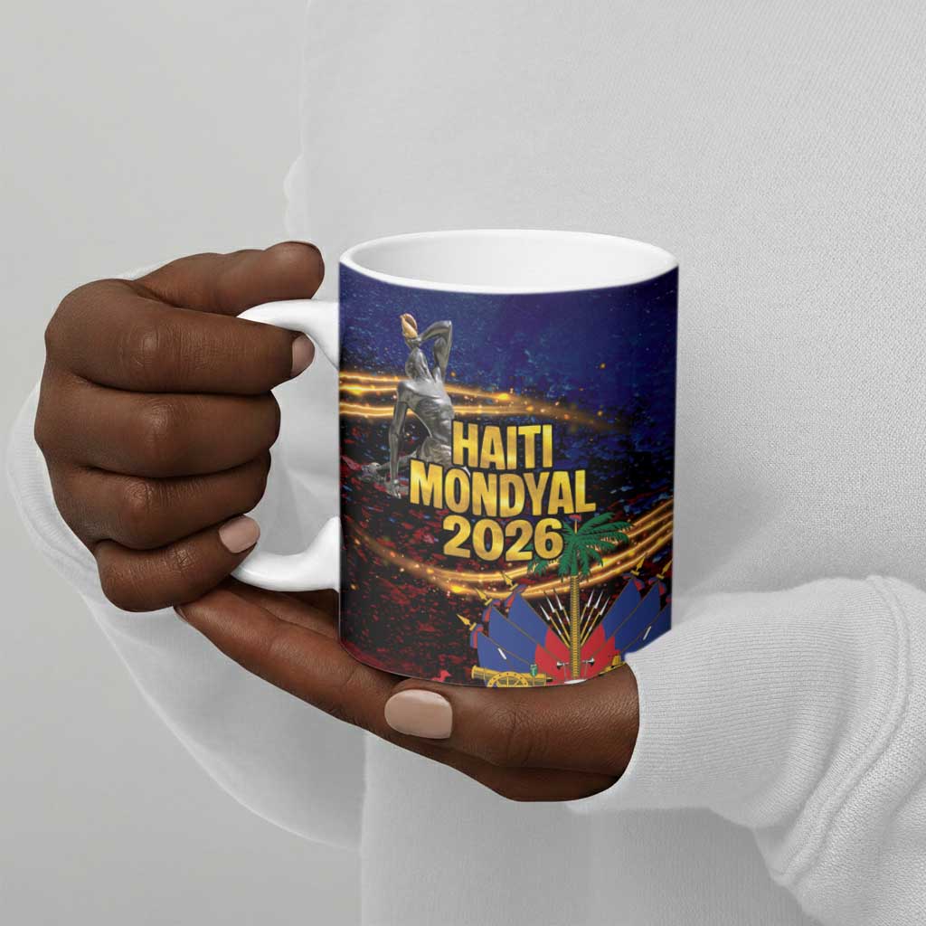 Haiti Mondyal 2026 Ceramic Mug Proud to Be Haitian
