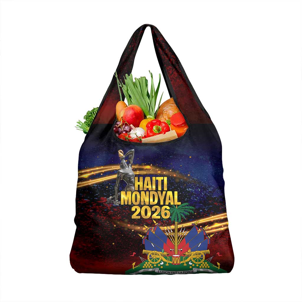 Haiti Mondyal 2026 Grocery Bag Proud to Be Haitian