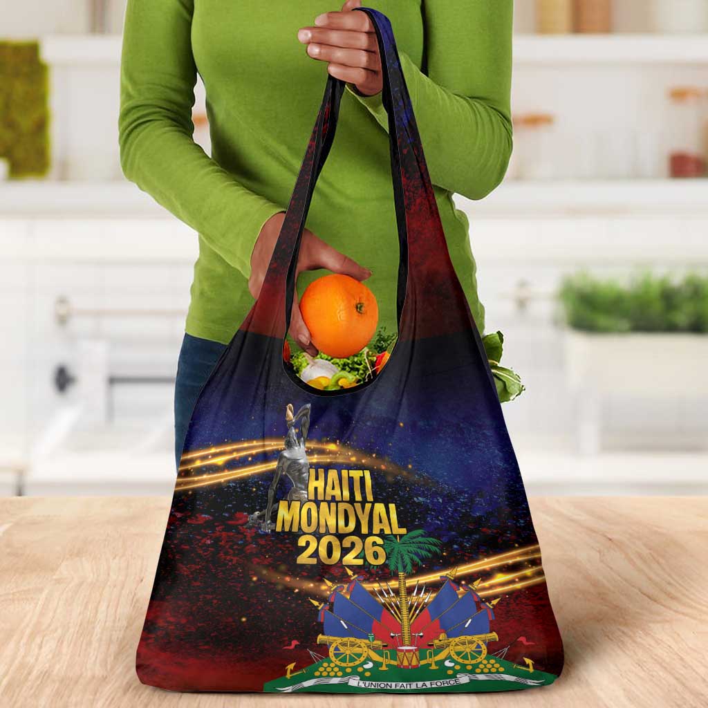 Haiti Mondyal 2026 Grocery Bag Proud to Be Haitian