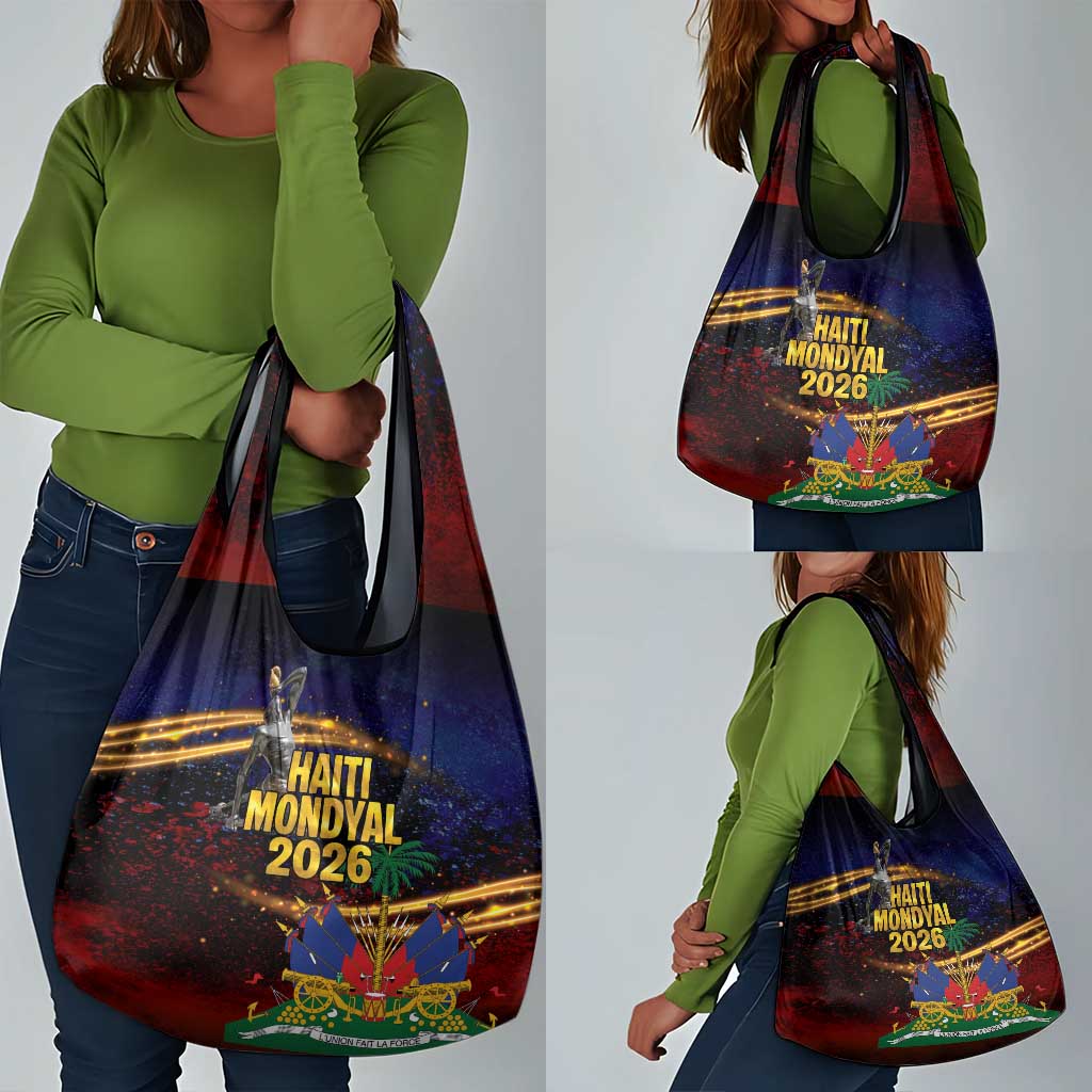Haiti Mondyal 2026 Grocery Bag Proud to Be Haitian