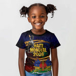 Haiti Mondyal 2026 Kid T shirt Proud to Be Haitian