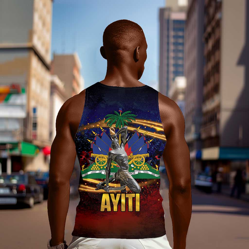 Haiti Mondyal 2026 Men Tank Top Proud to Be Haitian