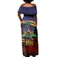 Haiti Mondyal 2026 Off Shoulder Maxi Dress Proud to Be Haitian