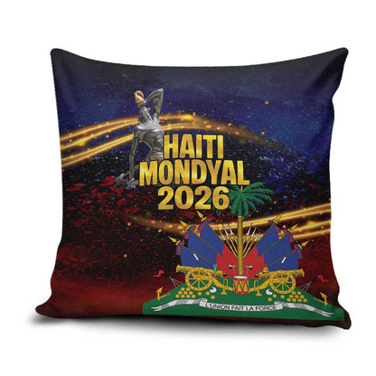 Haiti Mondyal 2026 Pillow Cover Proud to Be Haitian