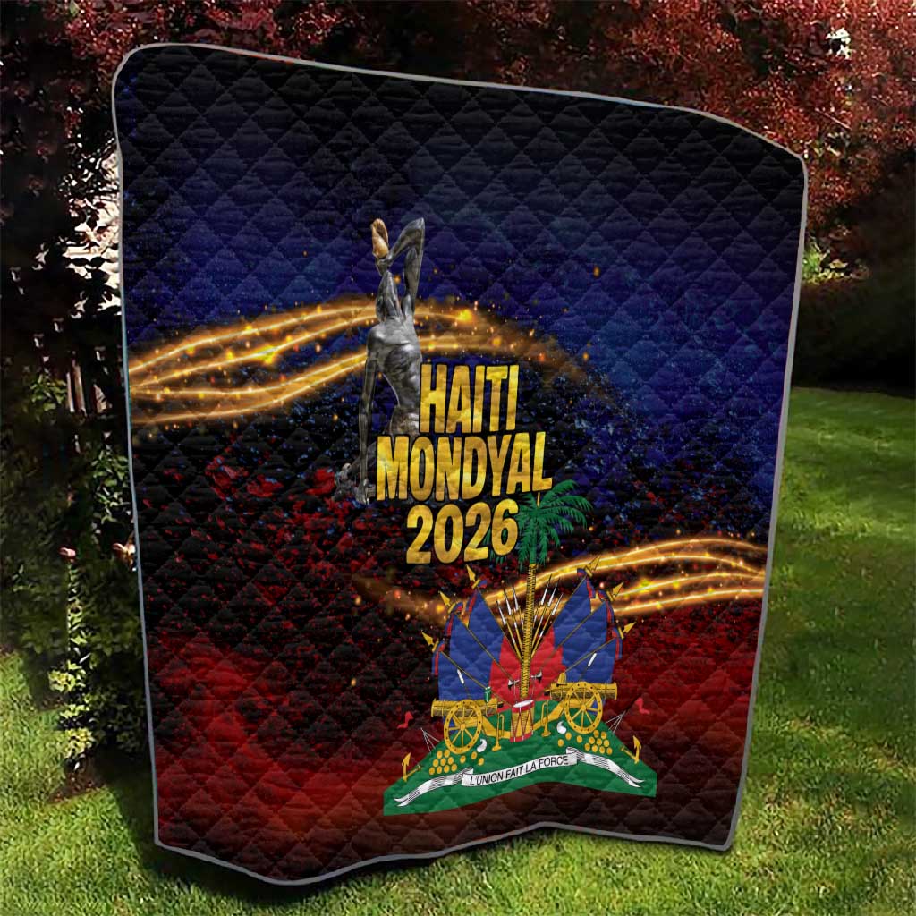 Haiti Mondyal 2026 Quilt Proud to Be Haitian