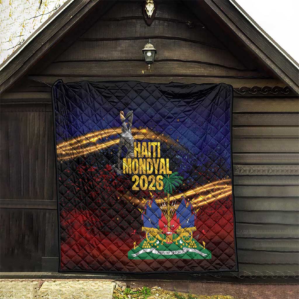 Haiti Mondyal 2026 Quilt Proud to Be Haitian