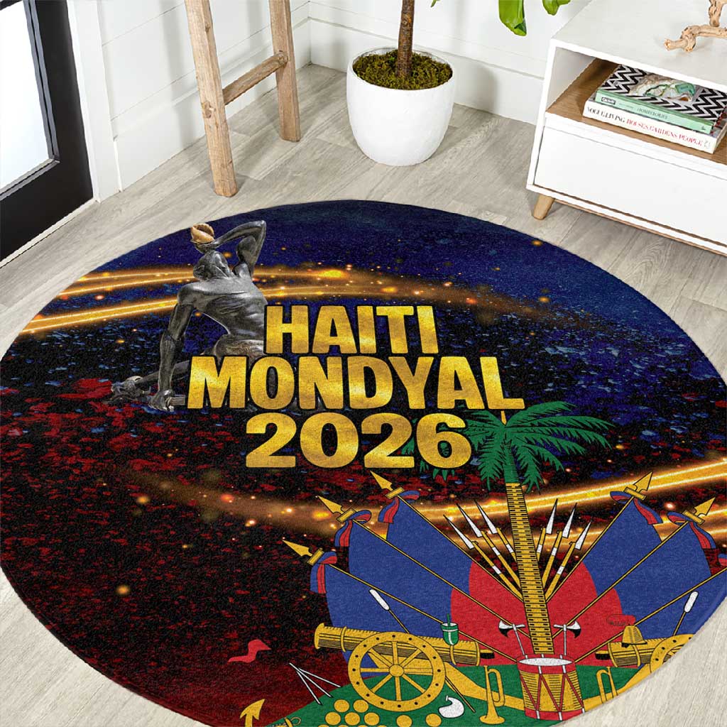 Haiti Mondyal 2026 Round Carpet Proud to Be Haitian