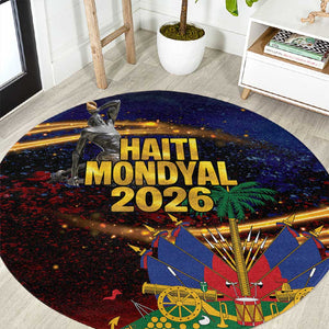 Haiti Mondyal 2026 Round Carpet Proud to Be Haitian