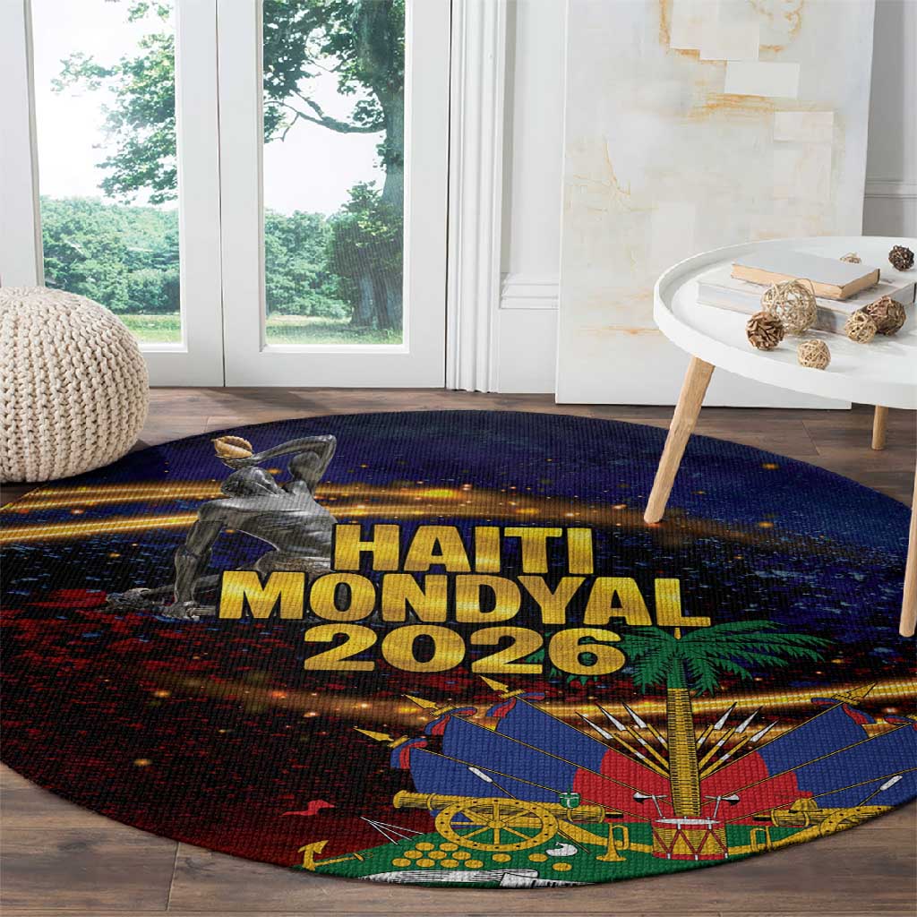Haiti Mondyal 2026 Round Carpet Proud to Be Haitian