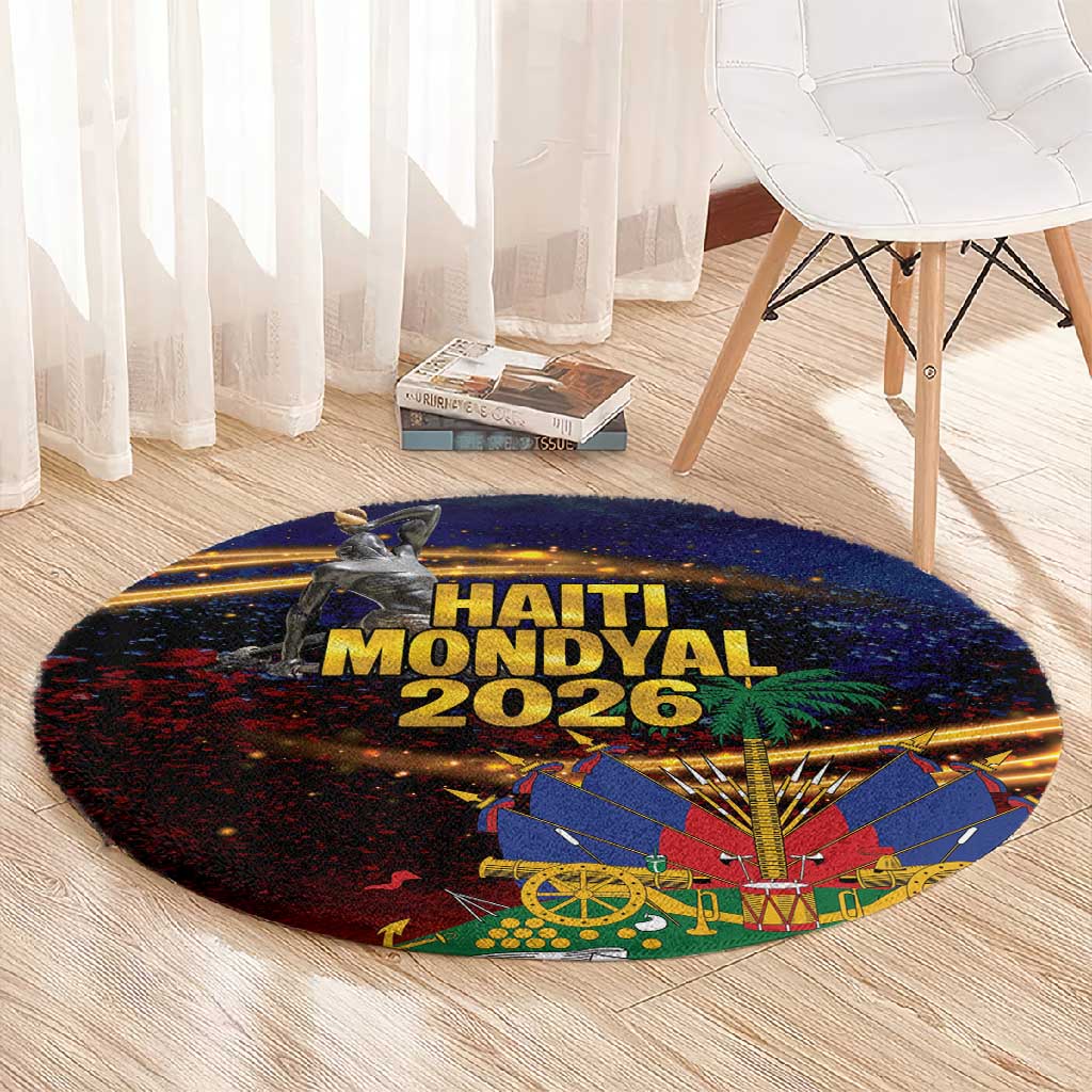 Haiti Mondyal 2026 Round Carpet Proud to Be Haitian