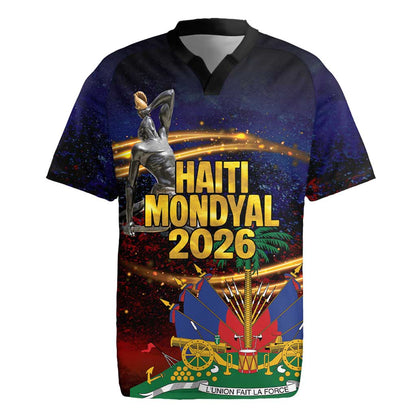 Haiti Mondyal 2026 Rugby Jersey Proud to Be Haitian