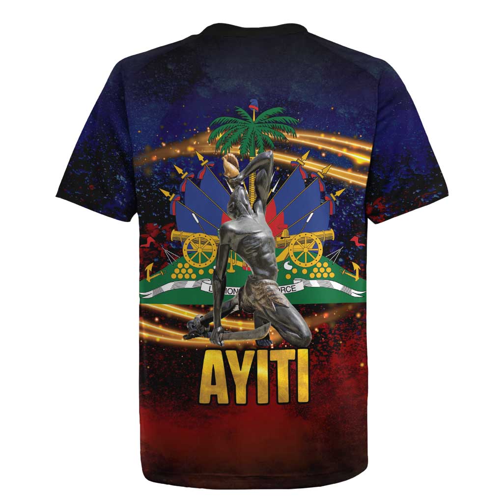 Haiti Mondyal 2026 Rugby Jersey Proud to Be Haitian