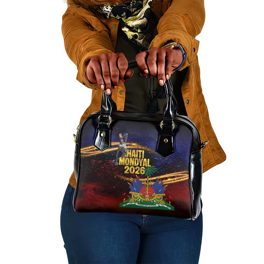 Haiti Mondyal 2026 Shoulder Handbag Proud to Be Haitian