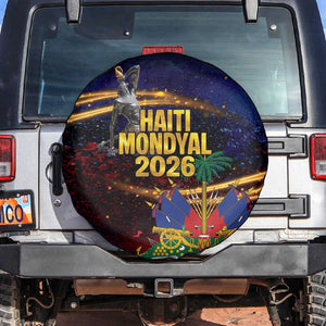 Haiti Mondyal 2026 Spare Tire Cover Proud to Be Haitian