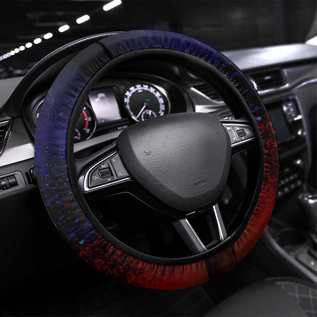Haiti Mondyal 2026 Steering Wheel Cover Proud to Be Haitian