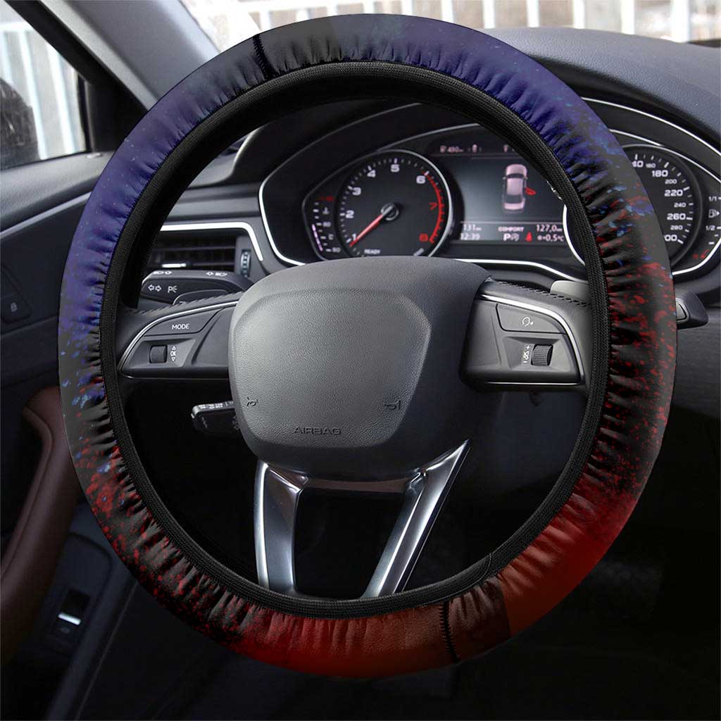 Haiti Mondyal 2026 Steering Wheel Cover Proud to Be Haitian