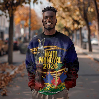 Haiti Mondyal 2026 Sweatshirt Proud to Be Haitian
