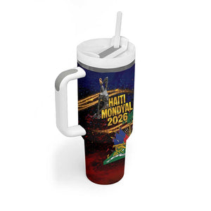 Haiti Mondyal 2026 Tumbler With Handle Proud to Be Haitian
