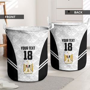 Custom Egypt Football Laundry Basket 2026 Glory Run White Edition