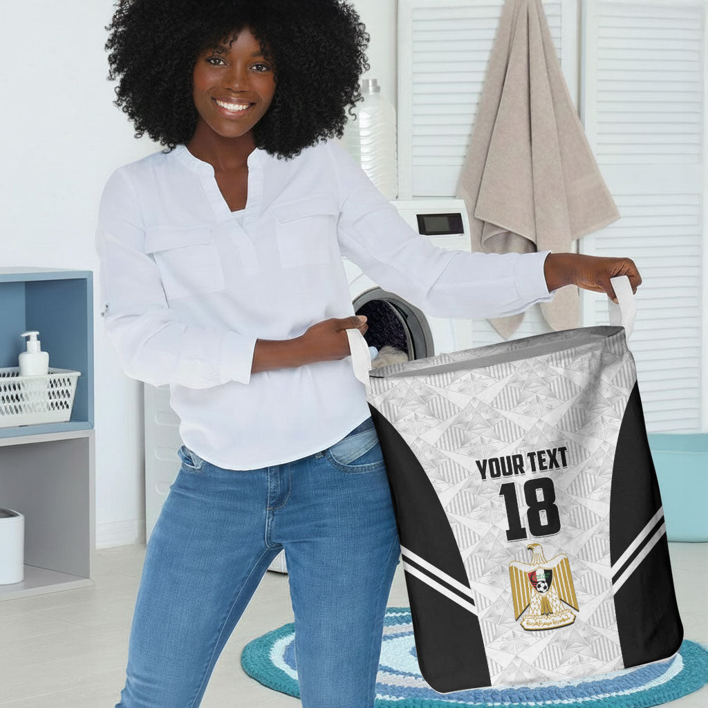 Custom Egypt Football Laundry Basket 2026 Glory Run White Edition