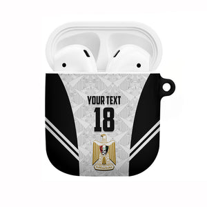 Custom Egypt Football AirPods Case 2026 Glory Run White Edition