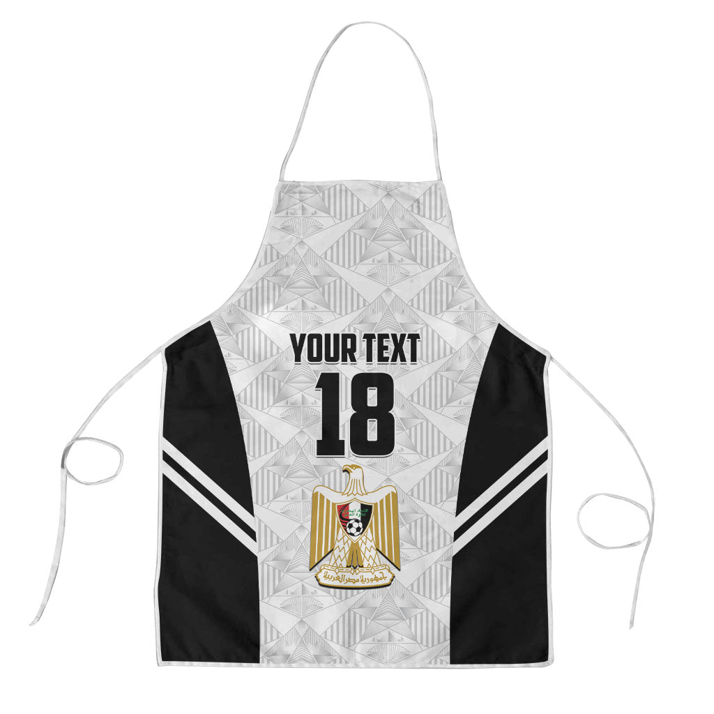 Custom Egypt Football Apron 2026 Glory Run White Edition