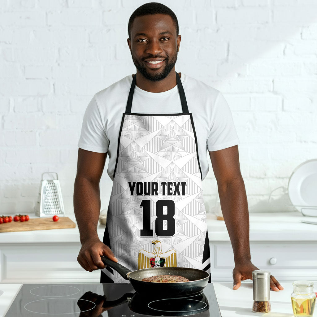 Custom Egypt Football Apron 2026 Glory Run White Edition