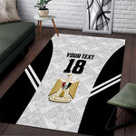 Custom Egypt Football Area Rug 2026 Glory Run White Edition