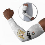 Custom Egypt Football Arm Sleeves 2026 Glory Run White Edition