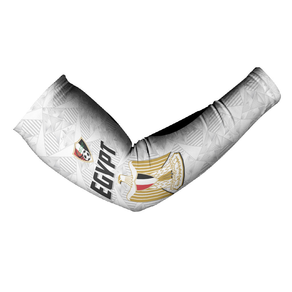 Custom Egypt Football Arm Sleeves 2026 Glory Run White Edition