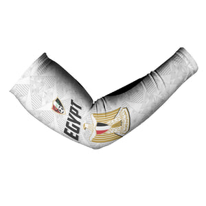 Custom Egypt Football Arm Sleeves 2026 Glory Run White Edition