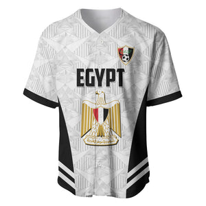 Custom Egypt Football Baseball Jersey 2026 Glory Run White Edition