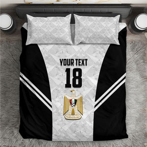 Custom Egypt Football Bedding Set 2026 Glory Run White Edition