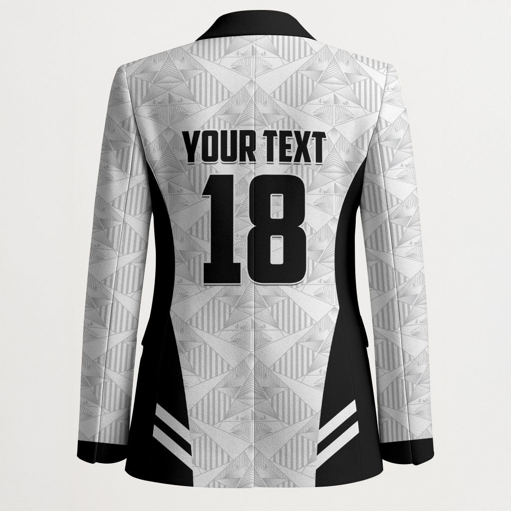 Custom Egypt Football Blazer 2026 Glory Run White Edition