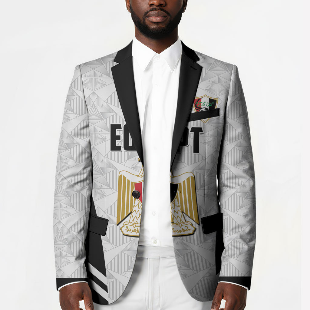 Custom Egypt Football Blazer 2026 Glory Run White Edition